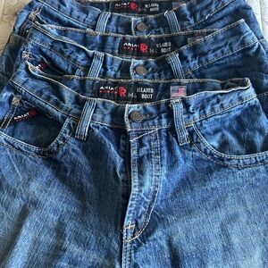 Ariat Men’s Boot Cut Jeans Classic Denim 30x36